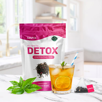 Detox Tea【28/56/84 Bag】Lulutox Slimming Detox Tea, Lulutox Tea for Women  Men, All-Natural,Help with Bloating, Constipation, and Skin Health 